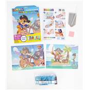 KIT BRODERIE DIAMANT DOTZ BY NUMBER - PIRATES