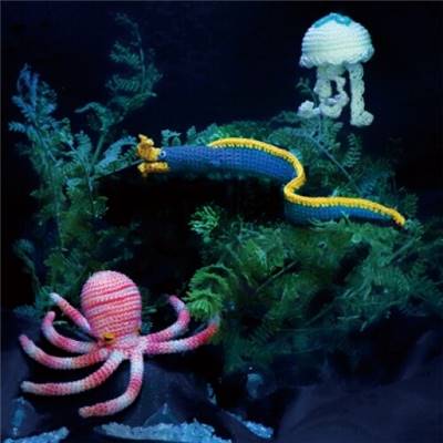 KIT OLYMPUS CROCHET AQUARIUM EG-131 - PIEUVRE MEDUSE ET CIE