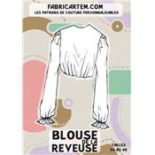 PATRON COUTURE FABRICARTEM - BLOUSE REVEUSE