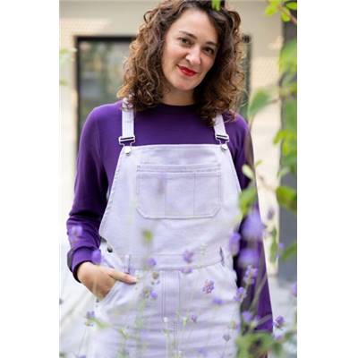 PATRON COUTURE FEMME - I AM CRYSTAL - SALOPETTE ROBE - 36/46 