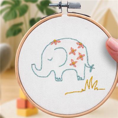 FRENCH'KITS - BRODERIE DCORATIVE - ELEPHANT
