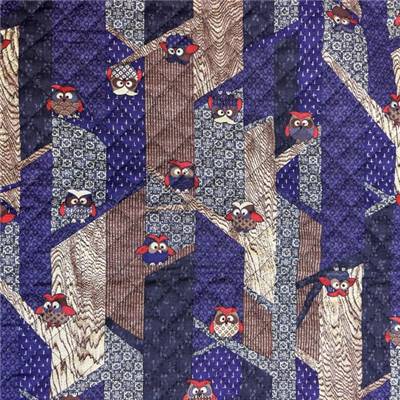 TISSU MATELASSE KURENAI 13100-1D - COTON-POLYESTER  - 110 CM 