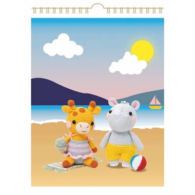 UNE ANNEE EN AMIGURUMIS - 24 ADORABLES PERSONNAGES A CROCHETER 