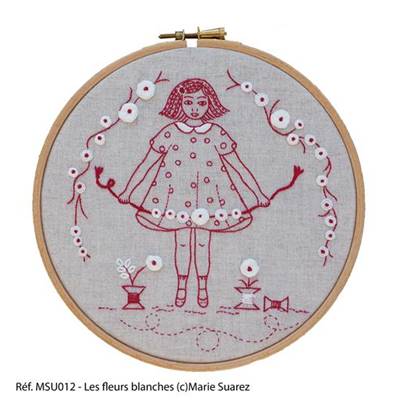 KIT LES FLEURS BLANCHES - COLLECTION MARIE SUAREZ 