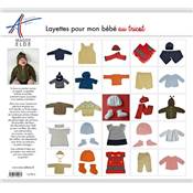 LAYETTES POUR MON BEBE AU TRICOT - 23 MODELES