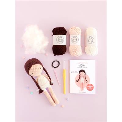 COFFRET MA POUPEE LULU AU CROCHET - A HABILLER