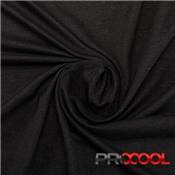 JERSEY SPORT EN COTON SUPIMA PROCOOL - 145CM - NOIR