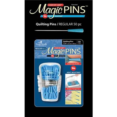 EPINGLES A QUILTER "REGULAR" MAGIC PINS - BOITE DE 50 