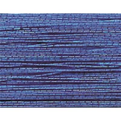 FIL METALLISE N°40 POLYESTER-COL.280-TURQUOISE-X6 BOB. DE 100 M.