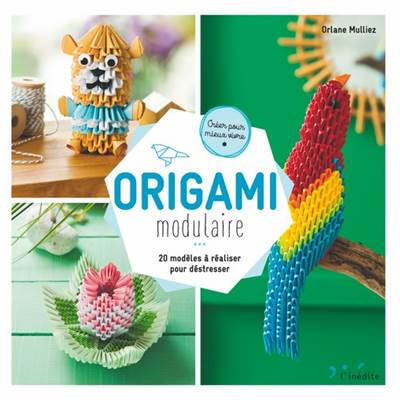 ORIGAMI MODULAIRE - 20 MODELES A REALISER POUR DESTRESSER