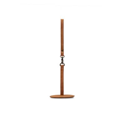 PORTE-FIL AVEC DRAGONNE EN CUIR MUUD - GYRIT- WHISKY