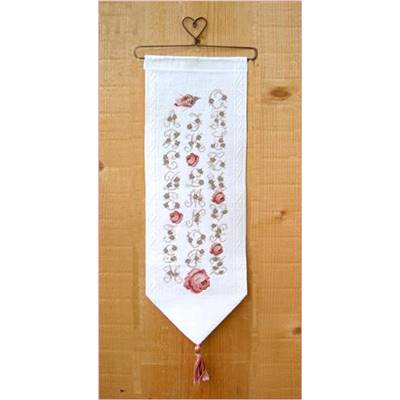 DIAGRAMME POINT DE CROIX ABC COLLECTION - ALPHABET AUX ROSES
