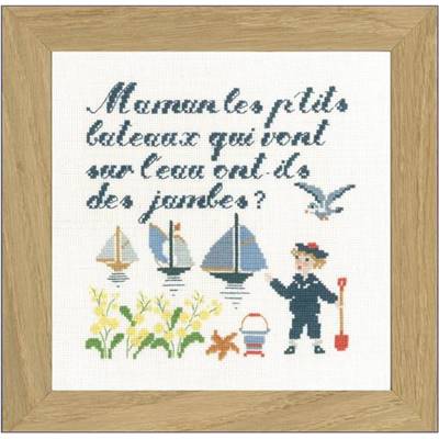 DIAGRAMME POINT DE CROIX ABC COLLECTION - MAMAN LES PETITS BATEAUX