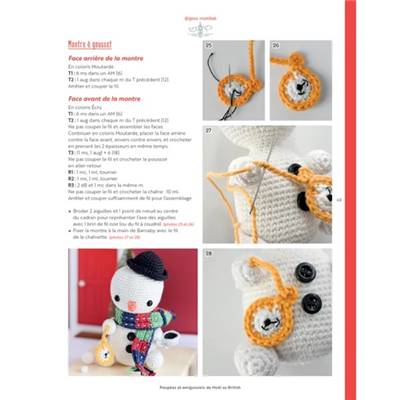 POUPEES & AMIGURUMIS DE NOEL SO BRITISH AU CROCHET - 20 CREATIONS