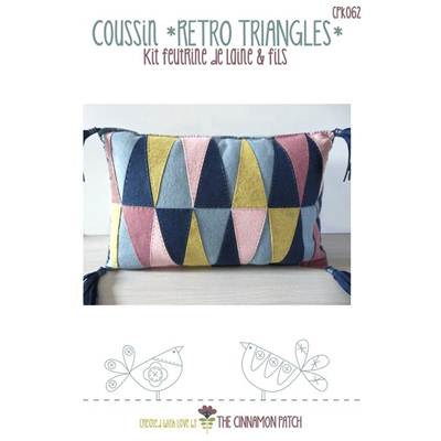 KIT COUSSIN RETRO TRIANGLE PILLOW