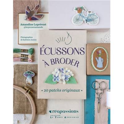 ECUSSONS A BRODER - 20 PATCHS A BRODER