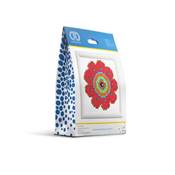 KIT BRODERIE DIAMANT - FLOWER POWER - LIVRE AVEC CADRE