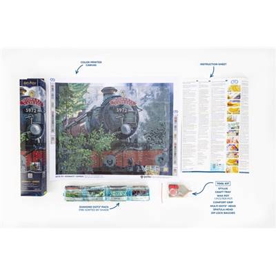 KIT BRODERIE DIAMANT HARRY POTTER - HOGWARTS EXPRESS
