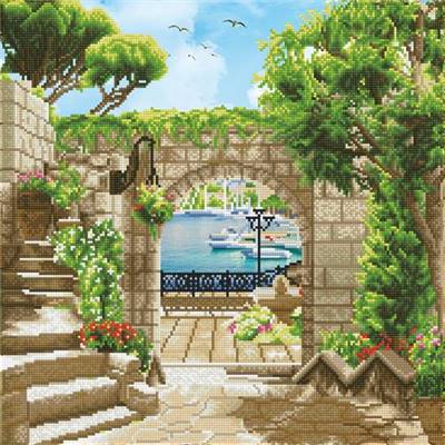 KIT BRODERIE DIAMANT - PROMENADE MEDITERRANEENNE