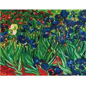 KIT BRODERIE DIAMANT - LES IRIS - VAN GOGH