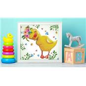 KIT BRODERIE DIAMANT - LE POUSSIN FLEURI