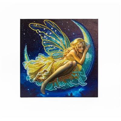 KIT BRODERIE DIAMANT DOTZ - CRESCENT MOON SLUMBER AVEC CADRE