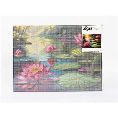 KIT BRODERIE DIAMANT DOTZ - LILLY LAGOON AVEC CADRE
