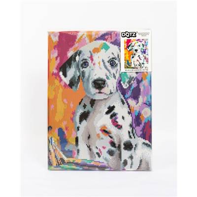 KIT BRODERIE DIAMANT DOTZ - DALMATIAN PUP AVEC CADRE
