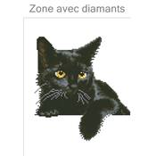 KIT BRODERIE DIAMANT - CHAT NOIR