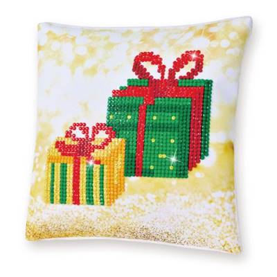 KIT BRODERIE DIAMANT COUSSIN NOEL - CADEAUX DE NOEL