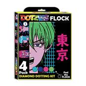 KIT BRODERIE DIAMANT DOTZIES FLOCK - 4 ANIME