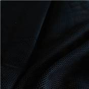 TISSU FILET OU MESH COTON BIO - NOIR - 165 CM 