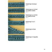 MONTAGE ET RABATTAGE AU TRICOT - 54 TECHNIQUES ILLUSTREES PAS A PAS