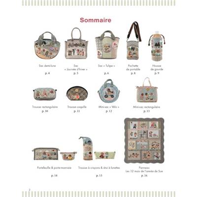 JOYEUX PATCHWORK SUNBONNET SUE - 31 PROJETS