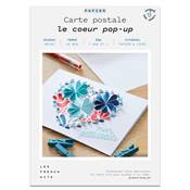 FRENCH'KITS - CARTES POSTALES - LE CŒUR POPUP