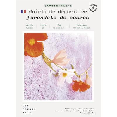 FRENCH KITS - ART FLORAL - GUIRLANDE DECORATIVE - FARANDOLE DE COSMOS