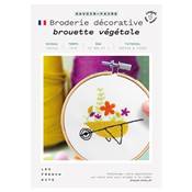 FRENCH'KITS - BRODERIE DÉCORATIVE - BROUETTE VÉGÉTALE