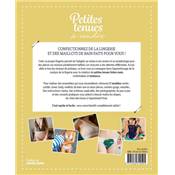 PETITES TENUES A COUDRE - CULOTTE BRASSIERE PYJAMA BODY...