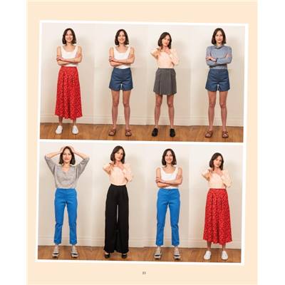 COUTURE MIX AND MATCH - 5 HAUTS  5 BAS : 25 TENUES