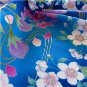 TISSU JAPONAIS NAKA FABRICS - 1400-B - 100% COTON SATINE - 110 CM