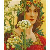 NO COUNT CROSS STITCH - OUR LADY OF COW PARSLEY