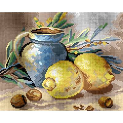 CANEVAS BLANC - OR3485H - 24X30CM - LES CITRONS D'APRES KLEIN