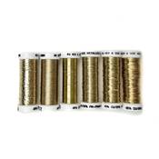 PACK 6 BRODERIE METALLISEE - OR
