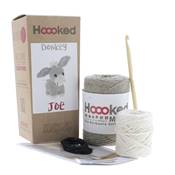 KIT AMIGURUMI HOOOKED - L'ANE JOE - TAUPE