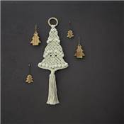 KIT SAPIN DE NOEL EN MACRAME HOOOKED - ALMOND