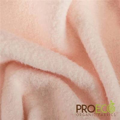 POLAIRE STRETCH EN COTON BIOLOGIQUE ProECO® - 135 CM - ROSE