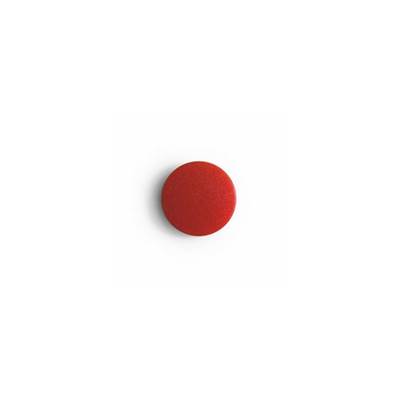 PRESSION A LA MAIN 13MM - SACHET DE 6 - PLASTIQUE ROUGE