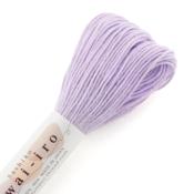 FIL SASHIKO PASTEL UNI - COL A5 - LAVANDE PASTEL - LOT 6 ECH. DE 40 M