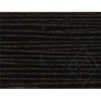 CORDONNET POLYESTER GLACE-COL.180-NOIR-X6 BOB. DE 30M