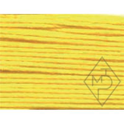 CORDONNET POLYESTER GLACE-COL.350-JAUNE-X6 BOB. DE 30M